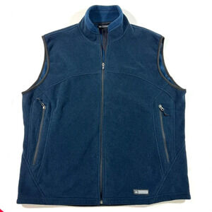 REI Mens Classic Fleece Polartec Best Navy Blue Full